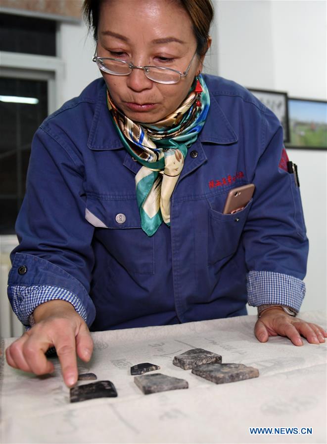 CHINA-SHAANXI-XIANYANG-STONE ARMOR-PRODUCTION SITE (CN)