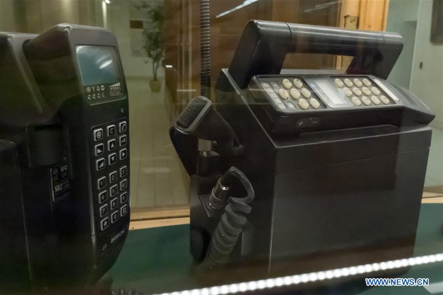 HUNGARY-BUDAPEST-MOBILE PHONE EXHIBITION
