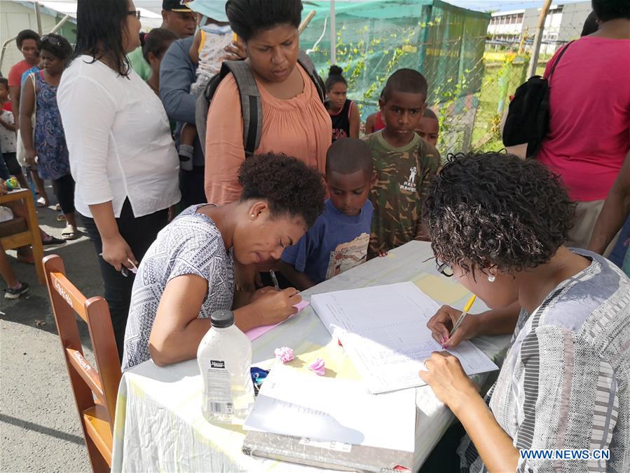FIJI-SUVA-MEASLES IMMUNIZATION