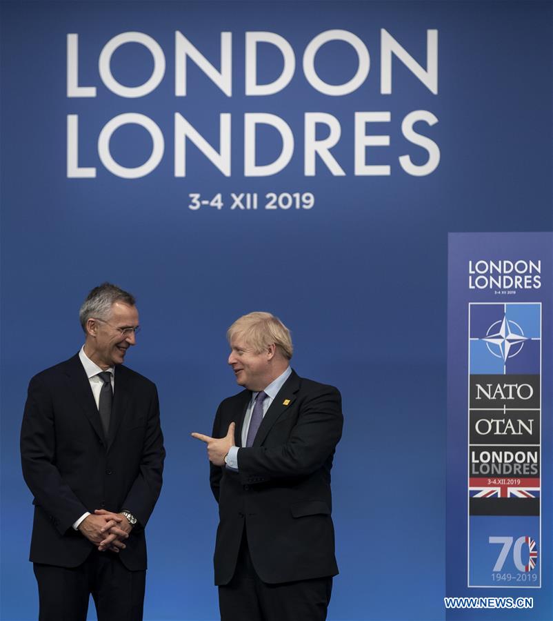 BRITAIN-LONDON-NATO SUMMIT-ARRIVALS