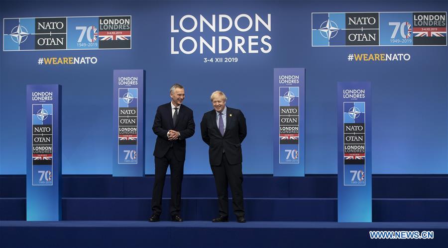 BRITAIN-LONDON-NATO SUMMIT-ARRIVALS