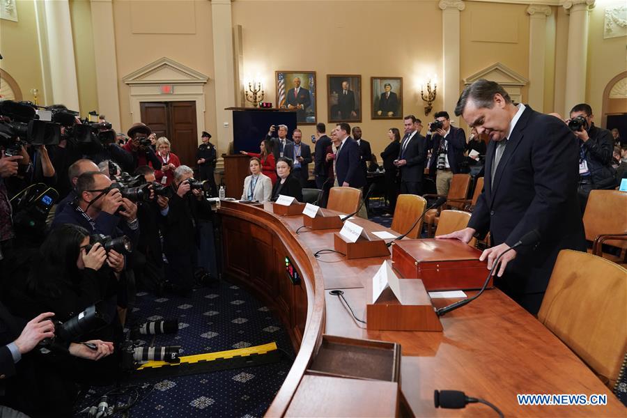 U.S.-WASHINGTON D.C.-HOUSE-JUDICIARY COMMITTEE-HEARING-IMPEACHMENT INQUIRY-TRUMP