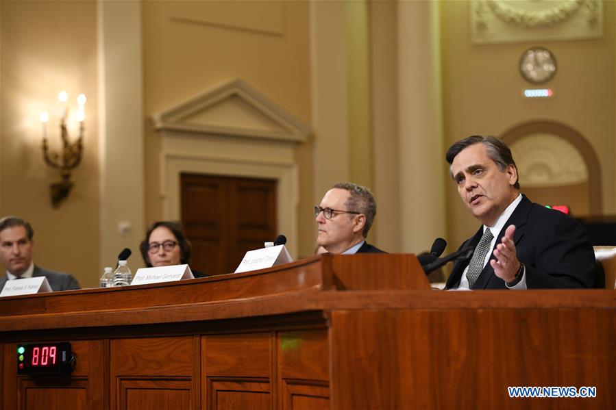 U.S.-WASHINGTON D.C.-HOUSE-JUDICIARY COMMITTEE-HEARING-IMPEACHMENT INQUIRY-TRUMP