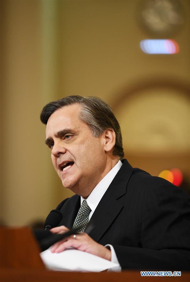 U.S.-WASHINGTON D.C.-HOUSE-JUDICIARY COMMITTEE-HEARING-IMPEACHMENT INQUIRY-TRUMP