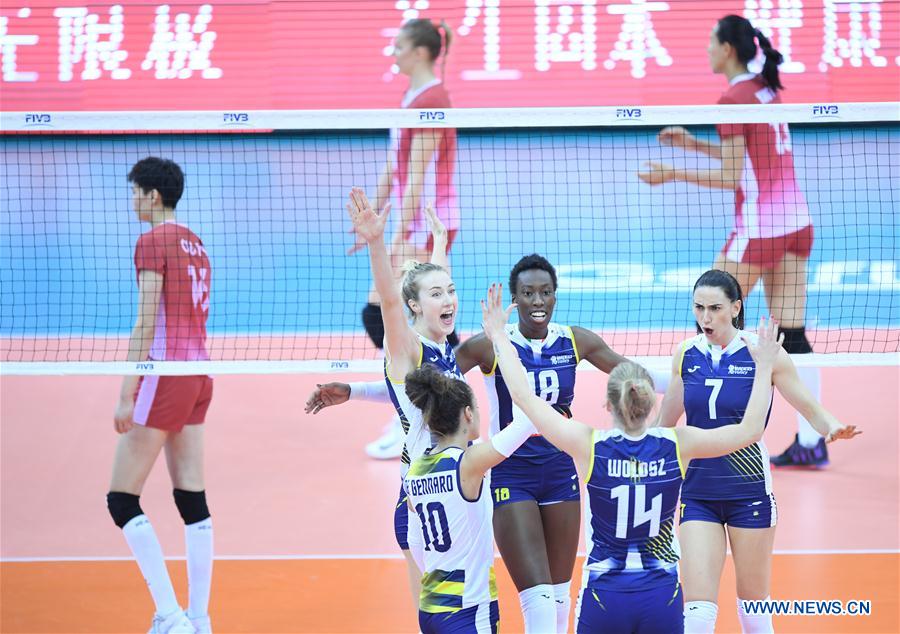 (SP)CHINA-SHAOXING-VOLLEYBALL-WOMEN'S CLUB WORLD CHAMPIONSHIP (CN)