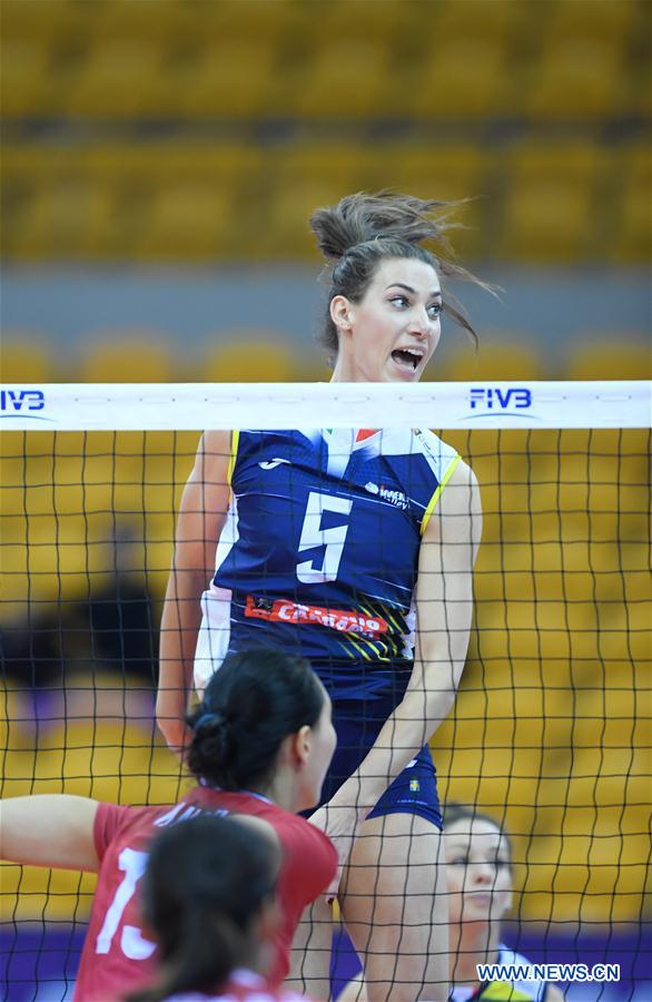 (SP)CHINA-SHAOXING-VOLLEYBALL-WOMEN'S CLUB WORLD CHAMPIONSHIP (CN)