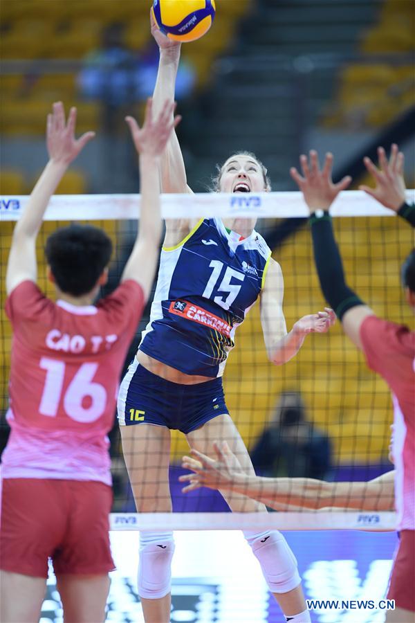 (SP)CHINA-SHAOXING-VOLLEYBALL-WOMEN'S CLUB WORLD CHAMPIONSHIP (CN)
