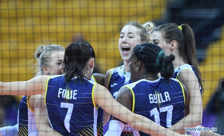 (SP)CHINA-SHAOXING-VOLLEYBALL-WOMEN'S CLUB WORLD CHAMPIONSHIP (CN)