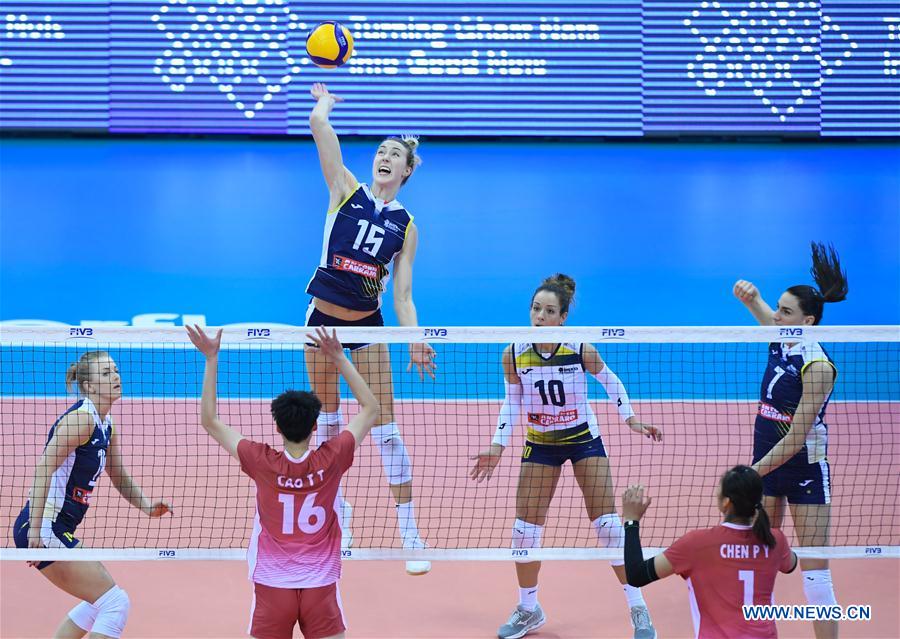 (SP)CHINA-SHAOXING-VOLLEYBALL-WOMEN'S CLUB WORLD CHAMPIONSHIP (CN)