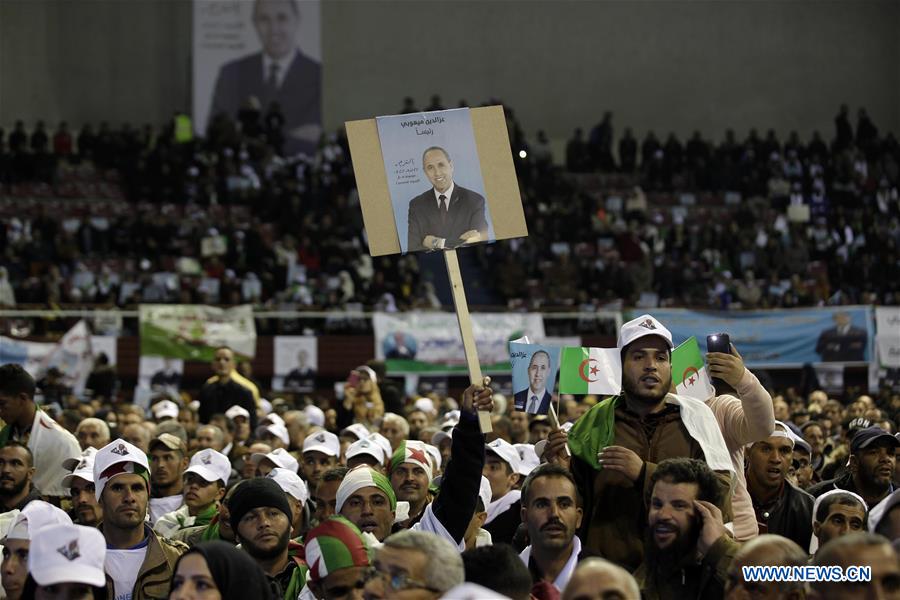 ALGERIA-ALGIERS-PRESIDENTIAL ELECTION-CANDIDATE