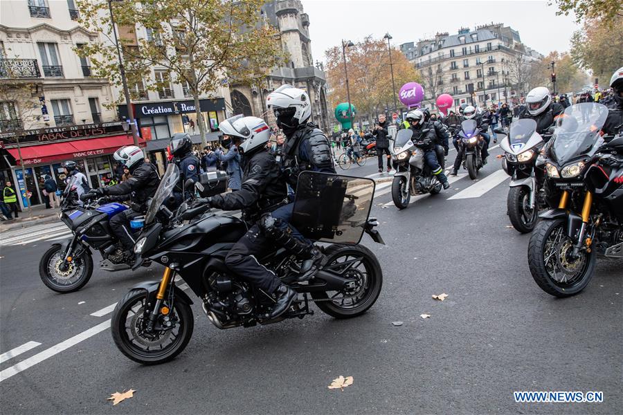FRANCE-PARIS-NATIONWIDE STRIKE-PENSION REFORM