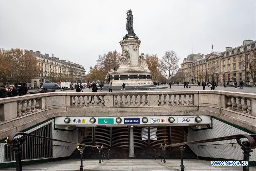 FRANCE-PARIS-NATIONWIDE STRIKE-PENSION REFORM