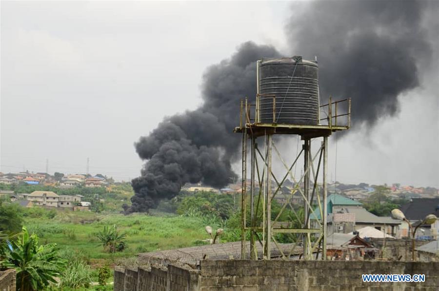 NIGERIA-LAGOS-OIL PIPELINE-EXPLOSION