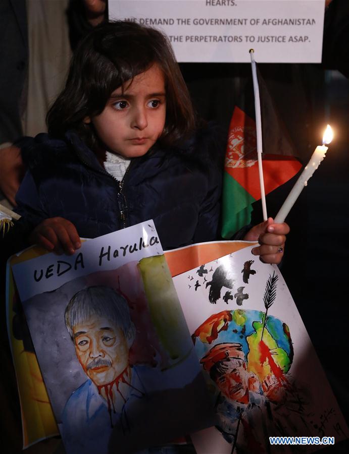 AFGHANISTAN-KABUL-ATTACK-CANDLE LIGHT VIGIL