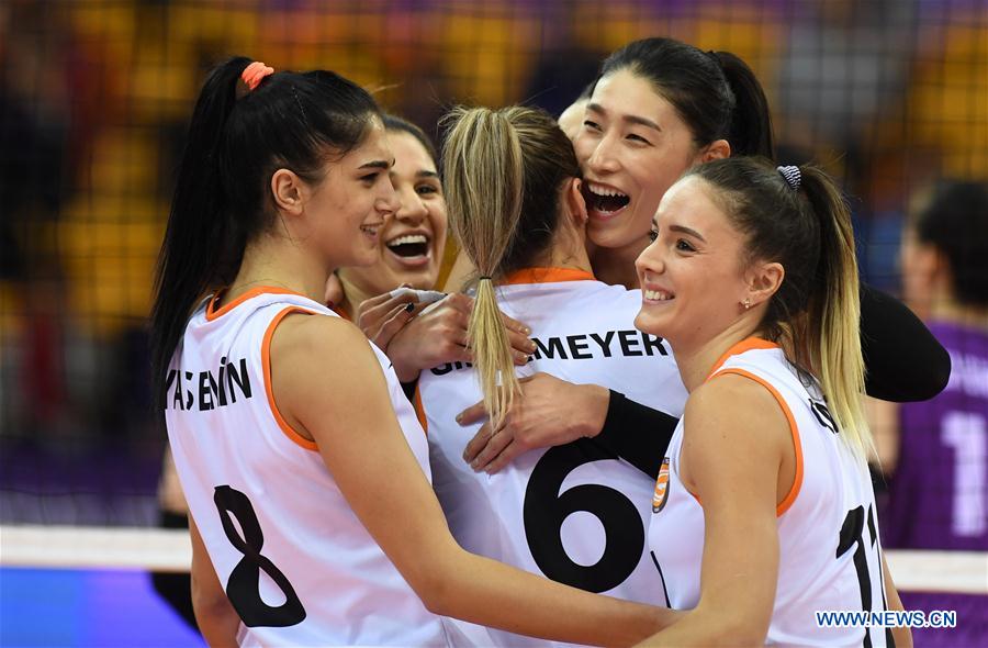 (SP)CHINA-SHAOXING-VOLLEYBALL-WOMEN'S CLUB WORLD CHAMPIONSHIP (CN)