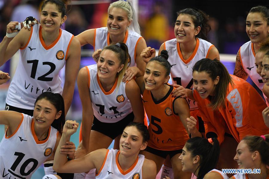 (SP)CHINA-SHAOXING-VOLLEYBALL-WOMEN'S CLUB WORLD CHAMPIONSHIP (CN)