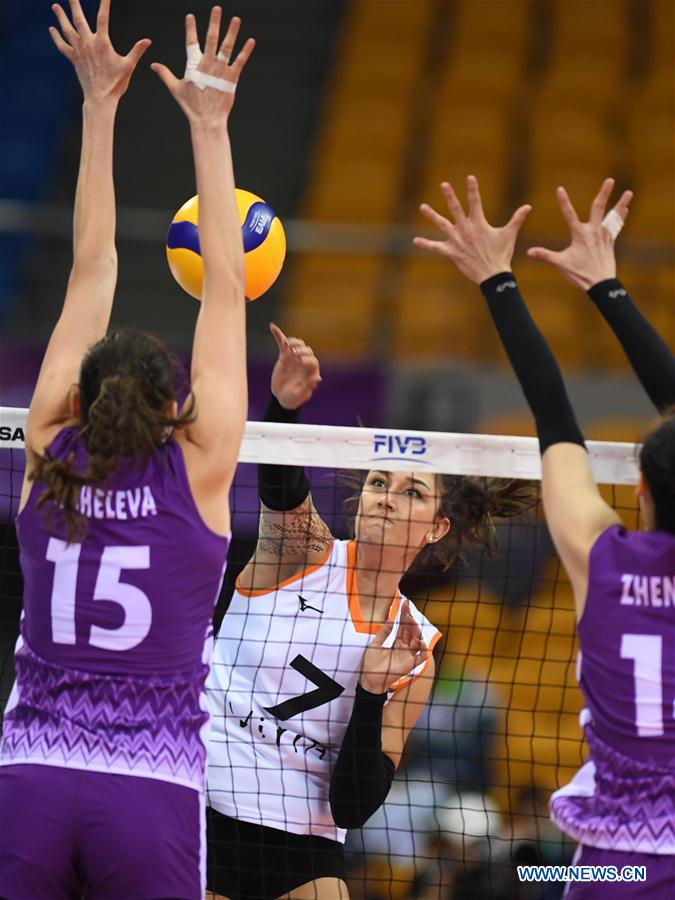 (SP)CHINA-SHAOXING-VOLLEYBALL-WOMEN'S CLUB WORLD CHAMPIONSHIP (CN)