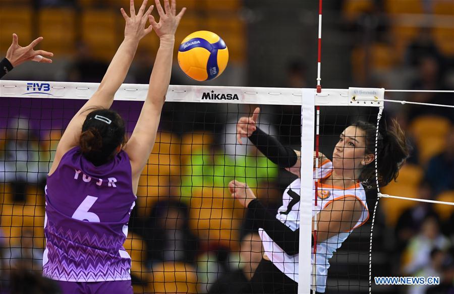 (SP)CHINA-SHAOXING-VOLLEYBALL-WOMEN'S CLUB WORLD CHAMPIONSHIP (CN)