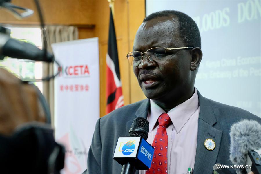 KENYA-NAIROBI-FLOOD-CHINA-DONATION