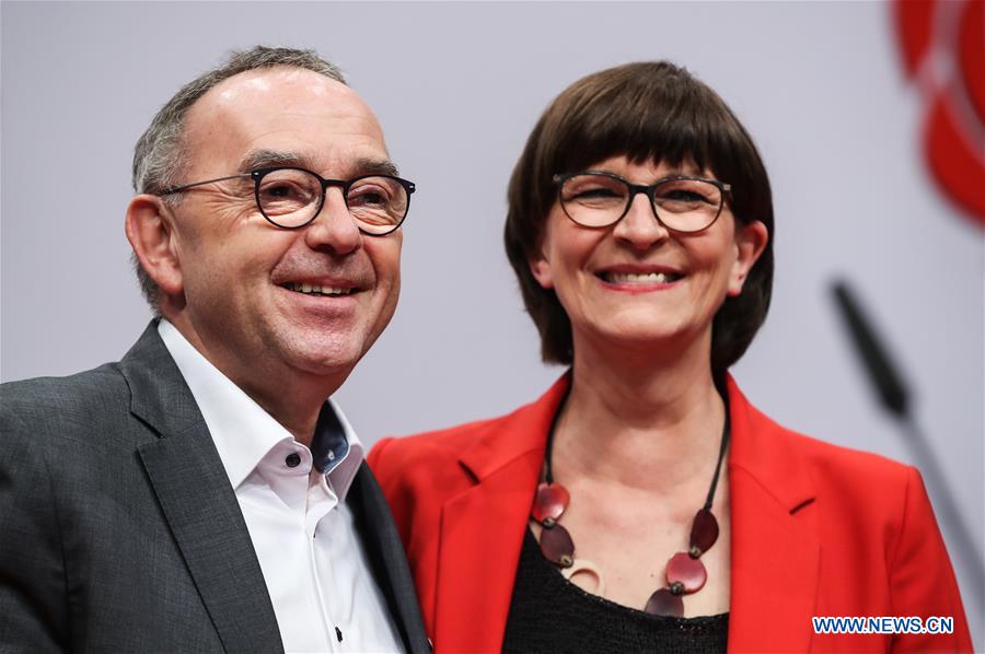 GERMANY-BERLIN-SPD-CONVENTION