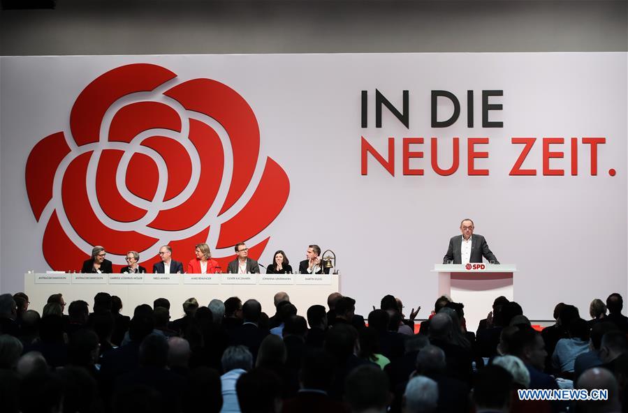 GERMANY-BERLIN-SPD-CONVENTION