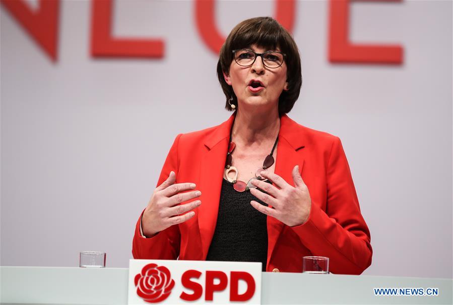 GERMANY-BERLIN-SPD-CONVENTION