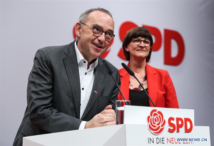 GERMANY-BERLIN-SPD-CONVENTION