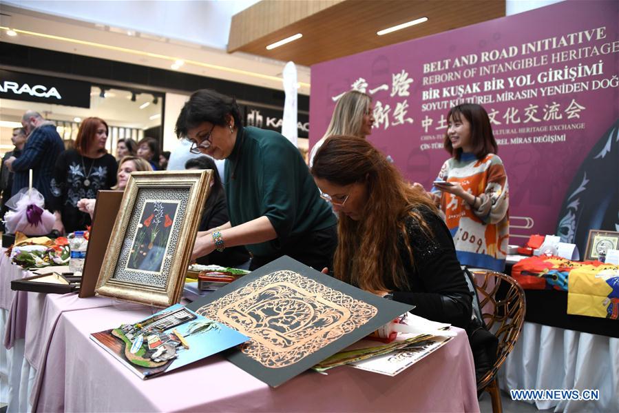 TURKEY-ISTANBUL-CHINA-INTANGIBLE CULTURAL HERITAGE-EXCHANGE