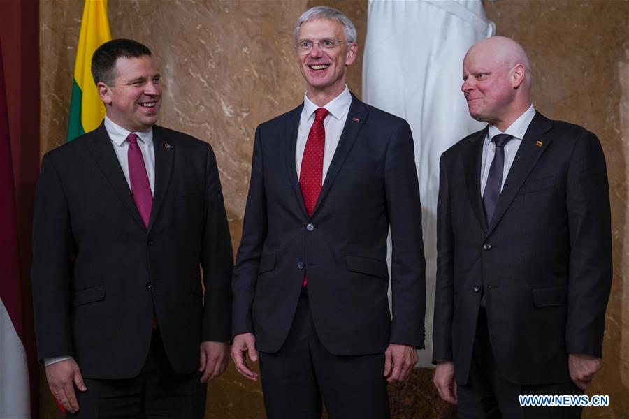 LATVIA-RIGA-BALTIC STATES-POLAND-PMS-MEETING