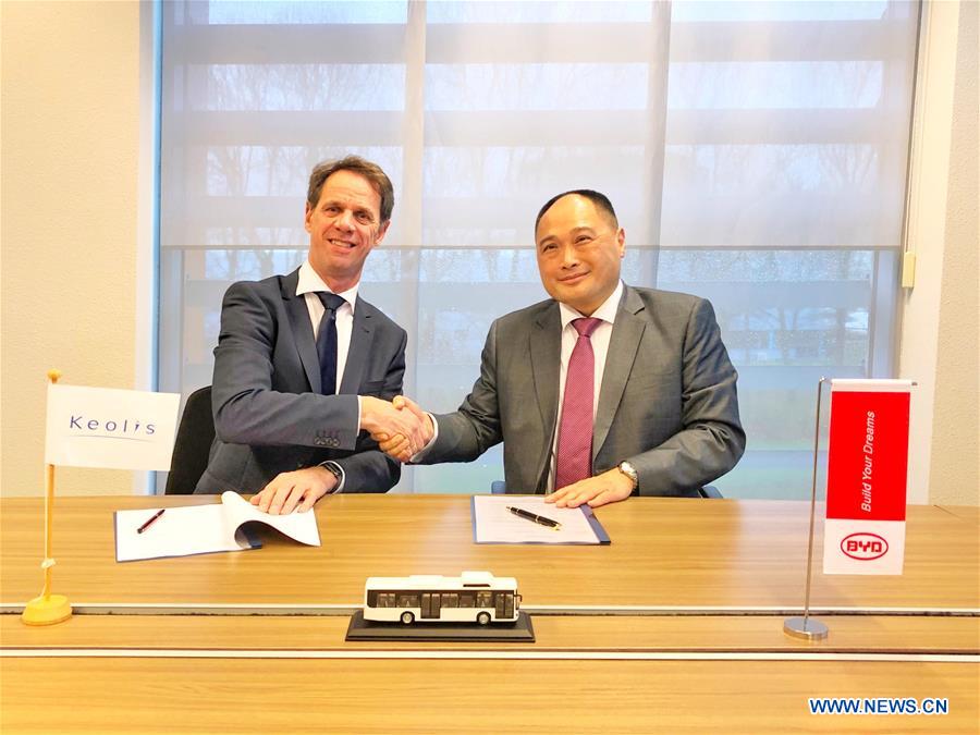 THE NETHERLANDS-DEVENTER-ELECTRIC BUS-BYD-DEAL