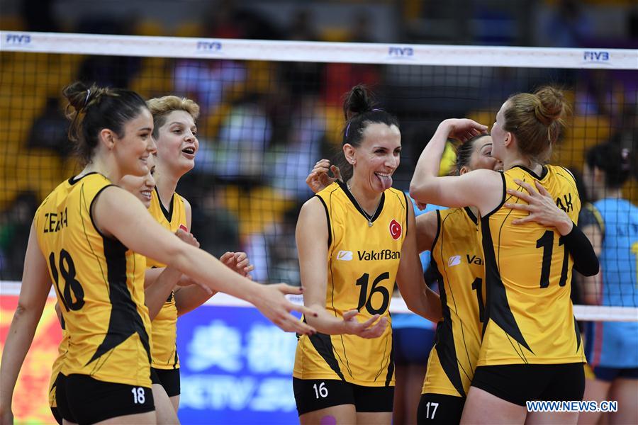 (SP)CHINA-SHAOXING-VOLLEYBALL-WOMEN'S CLUB WORLD CHAMPIONSHIP (CN)