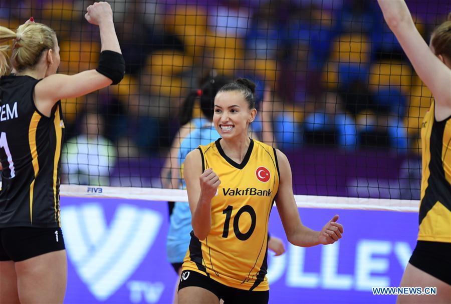 (SP)CHINA-SHAOXING-VOLLEYBALL-WOMEN'S CLUB WORLD CHAMPIONSHIP (CN)