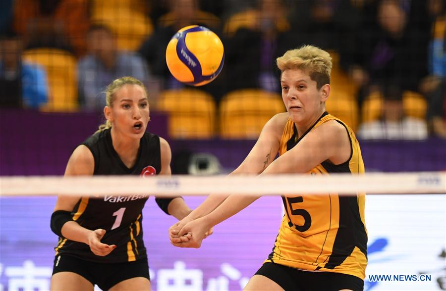 (SP)CHINA-SHAOXING-VOLLEYBALL-WOMEN'S CLUB WORLD CHAMPIONSHIP (CN)