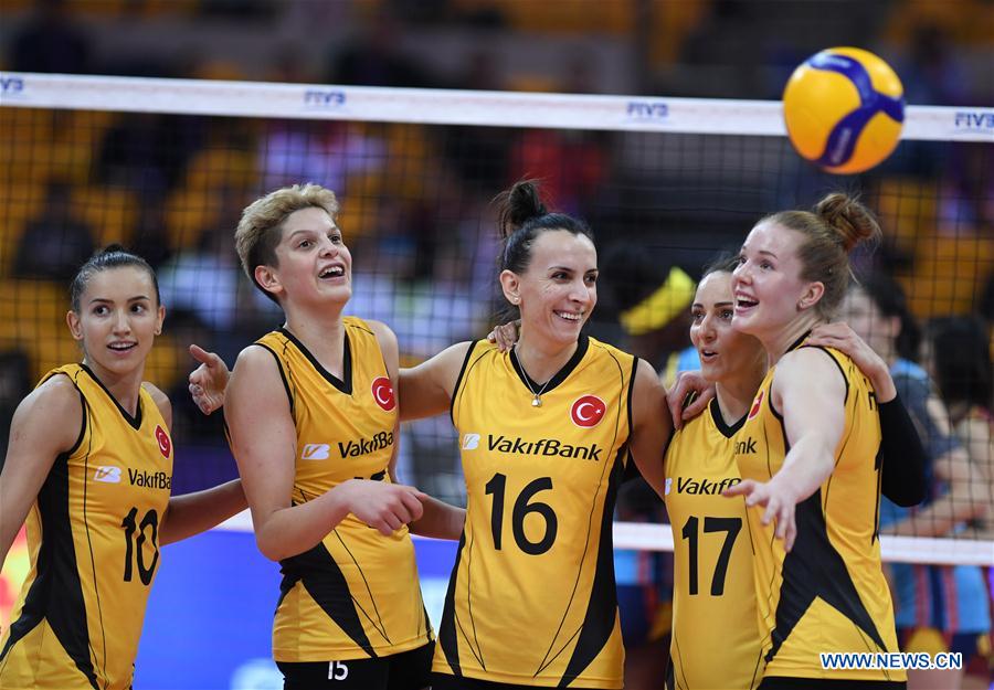 (SP)CHINA-SHAOXING-VOLLEYBALL-WOMEN'S CLUB WORLD CHAMPIONSHIP (CN)