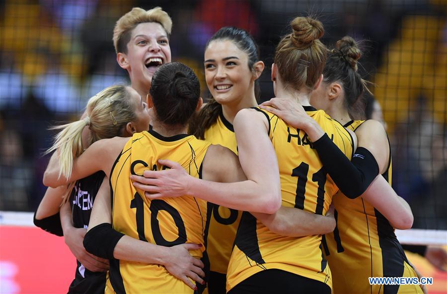 (SP)CHINA-SHAOXING-VOLLEYBALL-WOMEN'S CLUB WORLD CHAMPIONSHIP (CN)