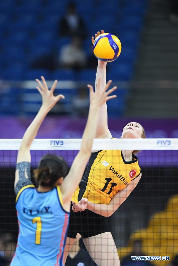 (SP)CHINA-SHAOXING-VOLLEYBALL-WOMEN'S CLUB WORLD CHAMPIONSHIP (CN)