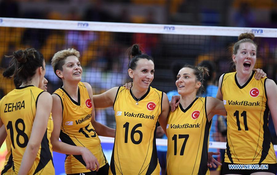 (SP)CHINA-SHAOXING-VOLLEYBALL-WOMEN'S CLUB WORLD CHAMPIONSHIP (CN)