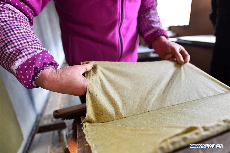 CHINA-SHAANXI-XI'AN-TRADITIONAL PAPERMAKING (CN)