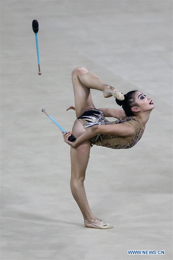 (SP)PHILIPPINES-MANILA-SEA GAMES-RHYTHMIC GYMNASTICS CLUBS FINALS