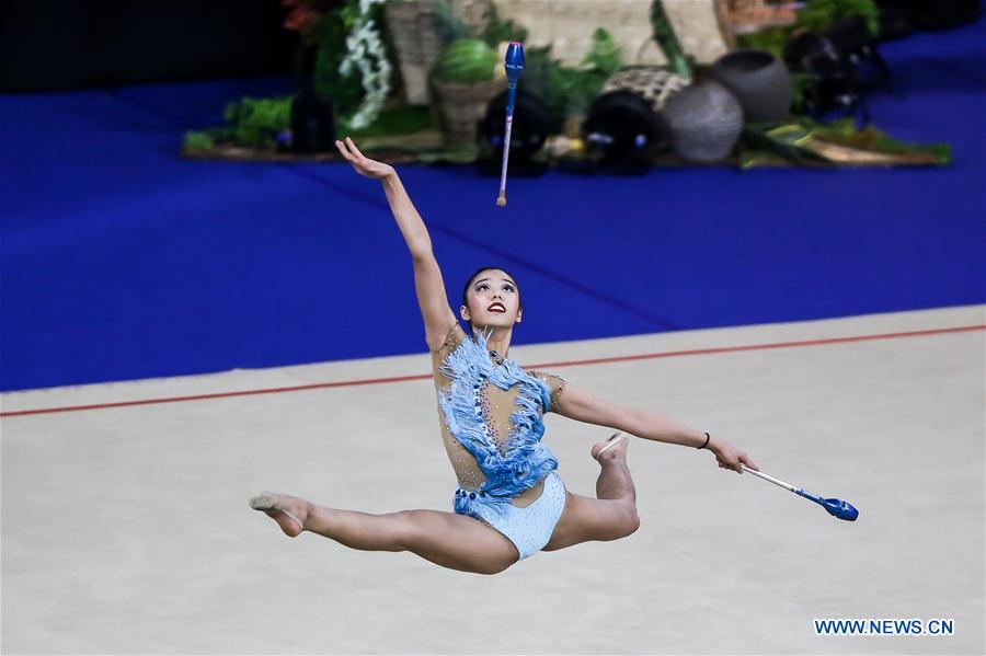 (SP)PHILIPPINES-MANILA-SEA GAMES-RHYTHMIC GYMNASTICS CLUBS FINALS