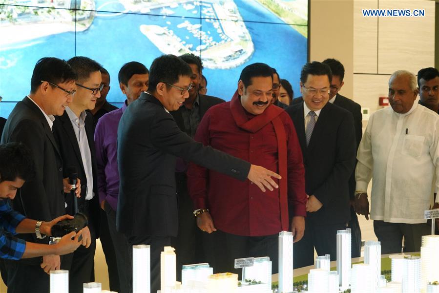 SRI LANKA-COLOMBO-PORT CITY PROJECT-PM-CHINA