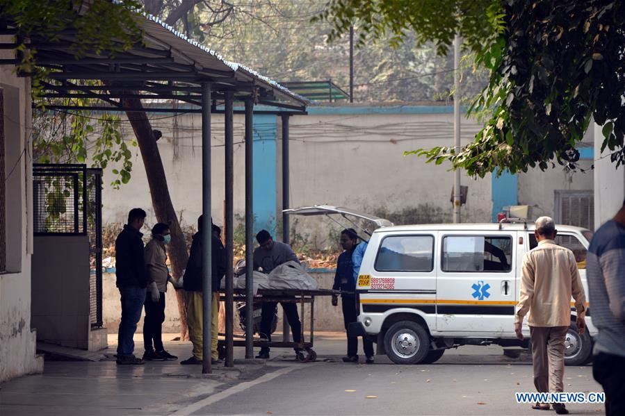 INDIA-NEW DELHI-FIRE INCIDENT