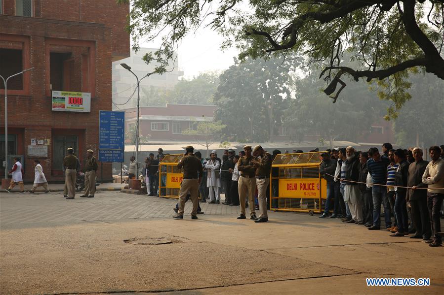 INDIA-NEW DELHI-FIRE INCIDENT