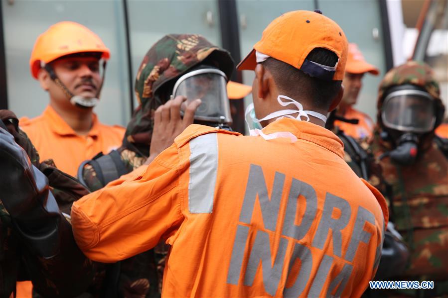 INDIA-NEW DELHI-FIRE INCIDENT