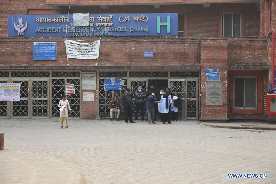 INDIA-NEW DELHI-FIRE INCIDENT