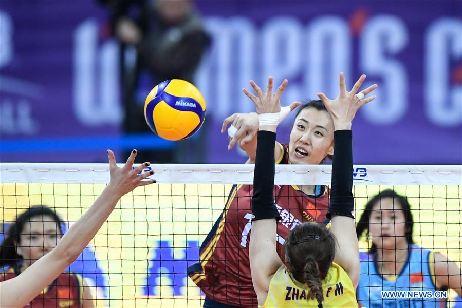 (SP)CHINA-SHAOXING-VOLLEYBALL-WOMEN'S CLUB WORLD CHAMPIONSHIP (CN)