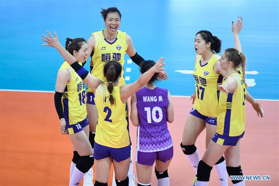 (SP)CHINA-SHAOXING-VOLLEYBALL-WOMEN'S CLUB WORLD CHAMPIONSHIP (CN)