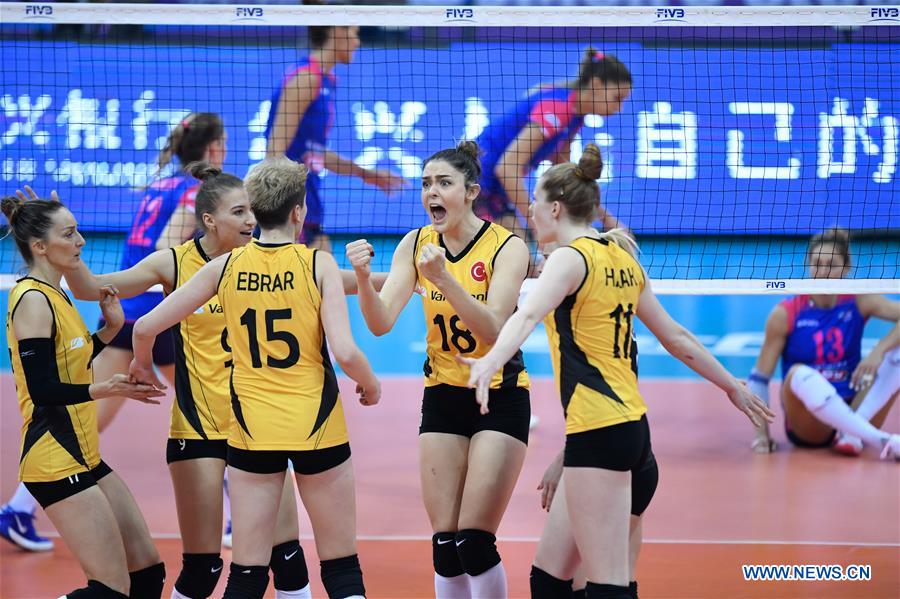 (SP)CHINA-SHAOXING-VOLLEYBALL-WOMEN'S CLUB WORLD CHAMPIONSHIP (CN)