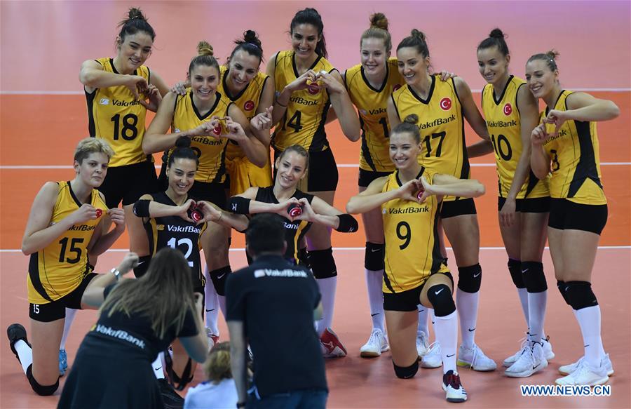 (SP)CHINA-SHAOXING-VOLLEYBALL-WOMEN'S CLUB WORLD CHAMPIONSHIP (CN)