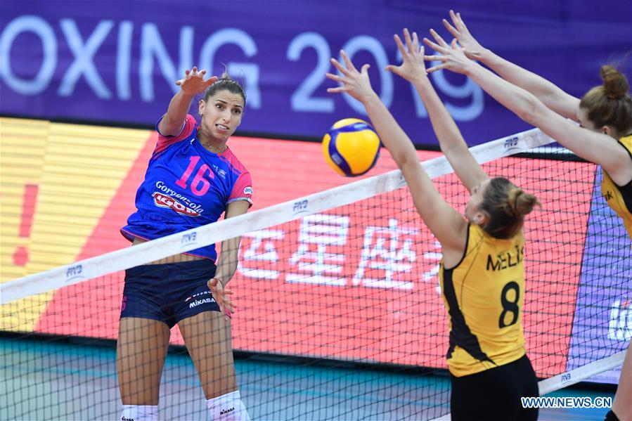 (SP)CHINA-SHAOXING-VOLLEYBALL-WOMEN'S CLUB WORLD CHAMPIONSHIP (CN)